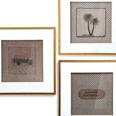Set of 3 - Ranthambore Wall Art Collage - F