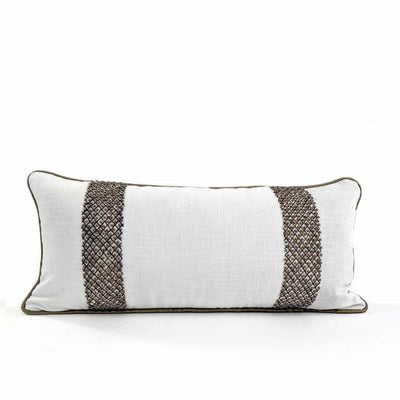 The Fort collection brings a restoration flavor to these luxury products with hand dabka work, french knots and unifinished borderlines