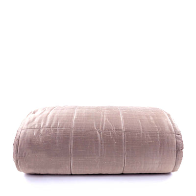Quilted Bed Spread Champagne Large 96"