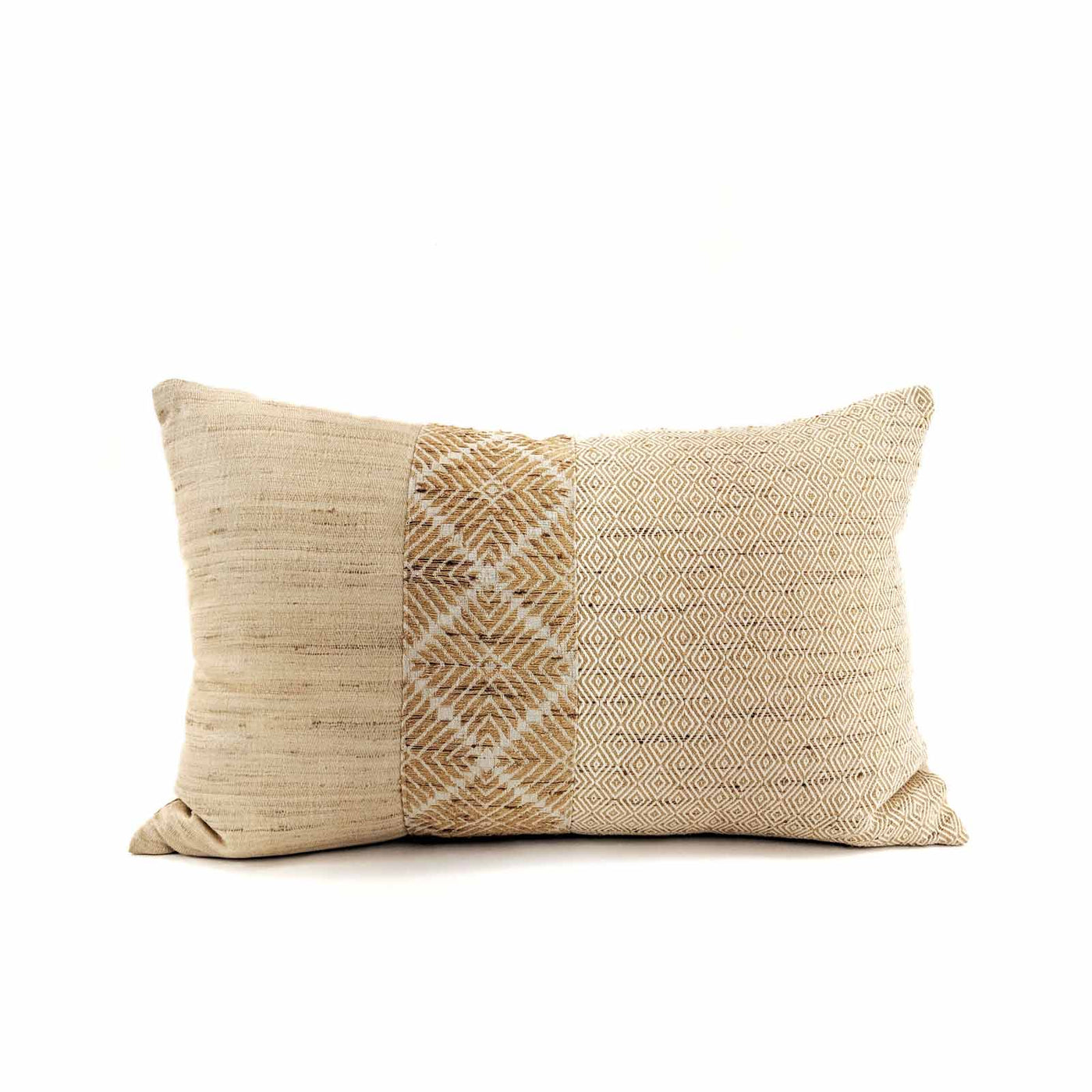The Phulkari tradition of Punjab, presented in a modern palette in an ageless geometric layout