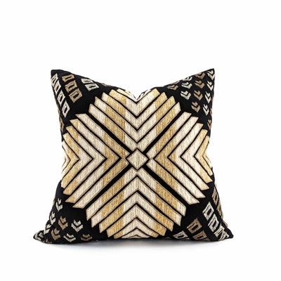 The Phulkari tradition of Punjab, presented in a modern palette in an ageless geometric layout