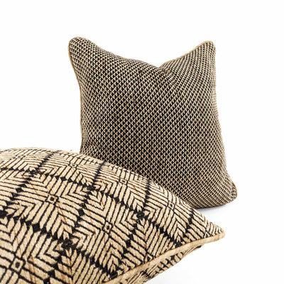 Phulkari Black Cushion Medium 18"