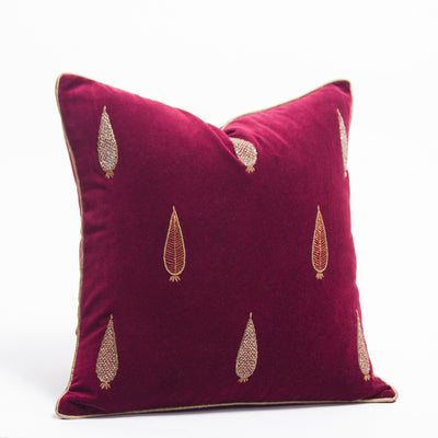 Bagh Buta Maroon Large 21"
