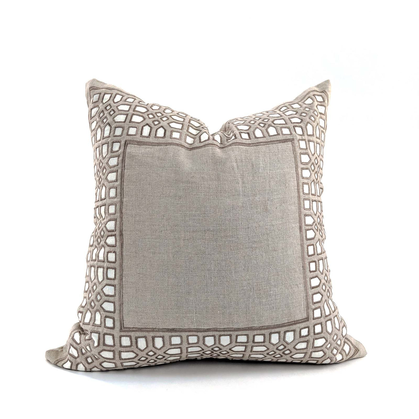 Grids and Borders. Create a textural look with crisscrossing grids, or a confident sense of luxury with bold borders