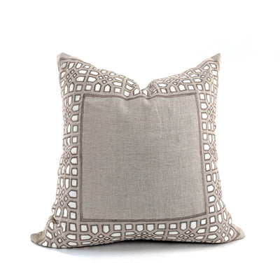 Grids and Borders. Create a textural look with crisscrossing grids, or a confident sense of luxury with bold borders