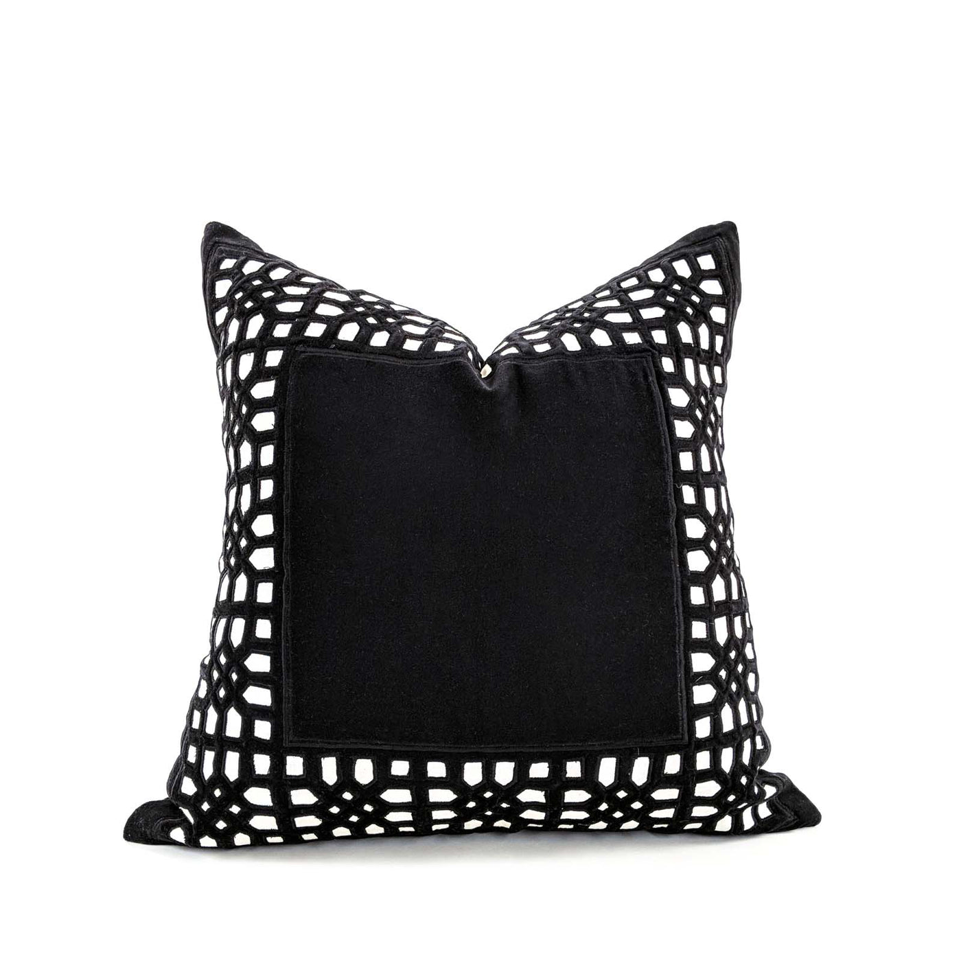 Grids and Borders. Create a textural look with crisscrossing grids, or a confident sense of luxury with bold borders