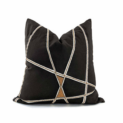 Grids and Borders. Create a textural look with crisscrossing grids, or a confident sense of luxury with bold borders