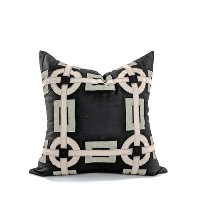 Grids and Borders. Create a textural look with crisscrossing grids, or a confident sense of luxury with bold borders