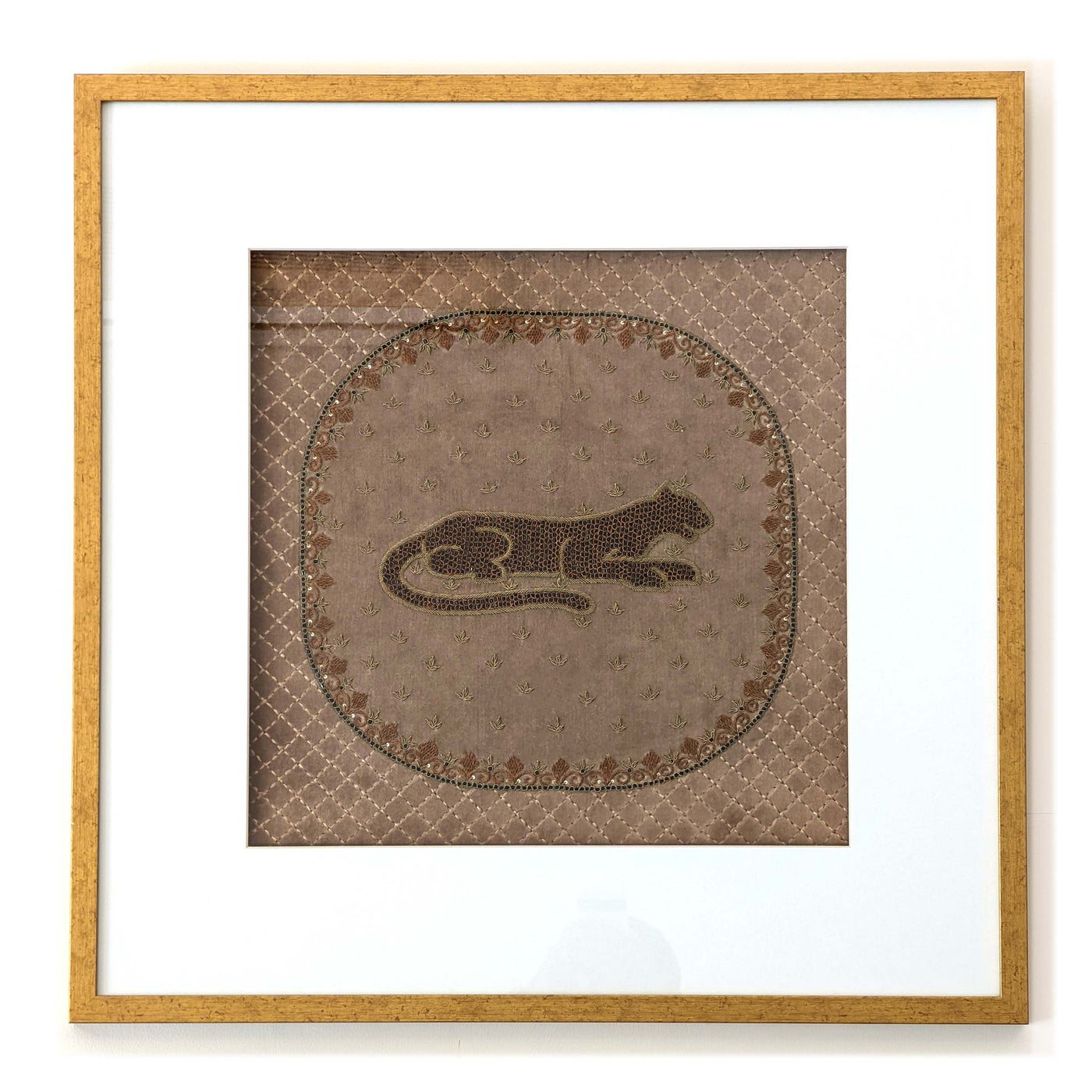 The Ranthambore Series by BH. Take a journey into the wilderness of Rajasthan, where wildlife, historical architecture and adventure come together in an unforgettable cocktail.

Textile Art by BH takes the best of handcrafted textiles, and presents them in preservation-grade boxed frames. Our boxed frames have 3 dimensional depth and quality glass to preserve your artwork for years to come. Between the Pret Line, XL Line and Connoisseur Line - you can curate a look that reflects the character of your home.