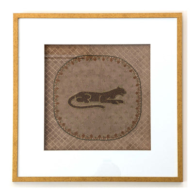 The Ranthambore Series by BH. Take a journey into the wilderness of Rajasthan, where wildlife, historical architecture and adventure come together in an unforgettable cocktail.

Textile Art by BH takes the best of handcrafted textiles, and presents them in preservation-grade boxed frames. Our boxed frames have 3 dimensional depth and quality glass to preserve your artwork for years to come. Between the Pret Line, XL Line and Connoisseur Line - you can curate a look that reflects the character of your home.