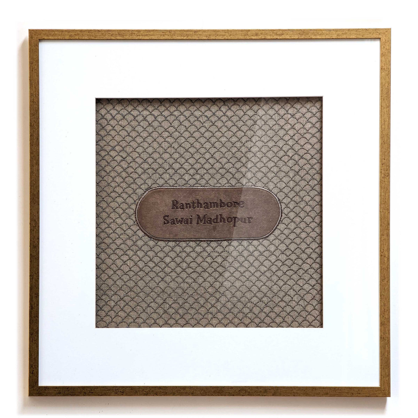 The Ranthambore Series by BH. Take a journey into the wilderness of Rajasthan, where wildlife, historical architecture and adventure come together in an unforgettable cocktail.

Textile Art by BH takes the best of handcrafted textiles, and presents them in preservation-grade boxed frames. Our boxed frames have 3 dimensional depth and quality glass to preserve your artwork for years to come. Between the Pret Line, XL Line and Connoisseur Line - you can curate a look that reflects the character of your home.