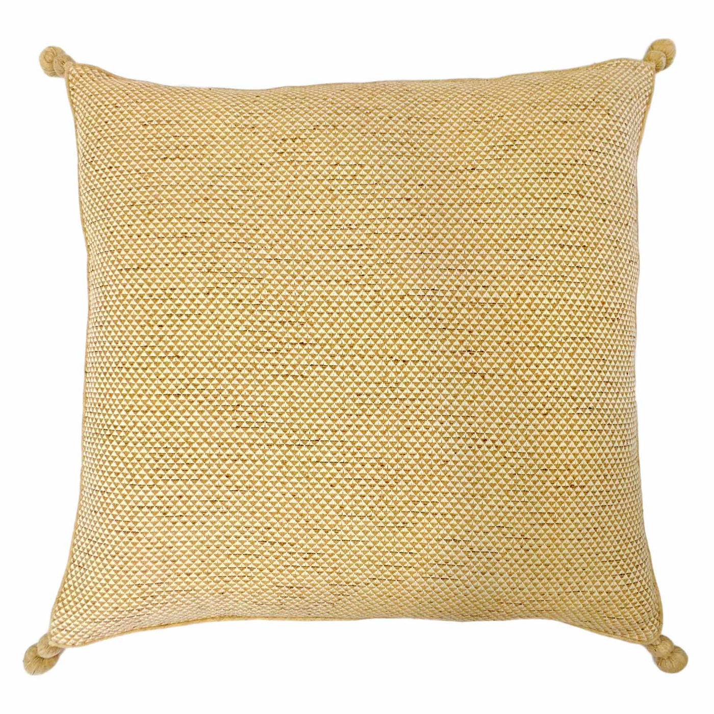 Phulkari Natural Floor Cushion XL 30"