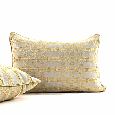 Links Greige Cushion Medium 14"