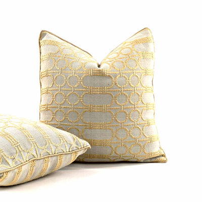 Links Greige Cushion Large 21"