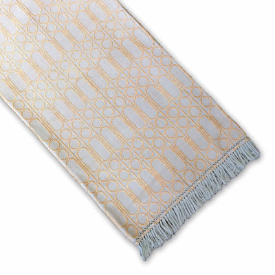 Links Greige Throw Large 40"