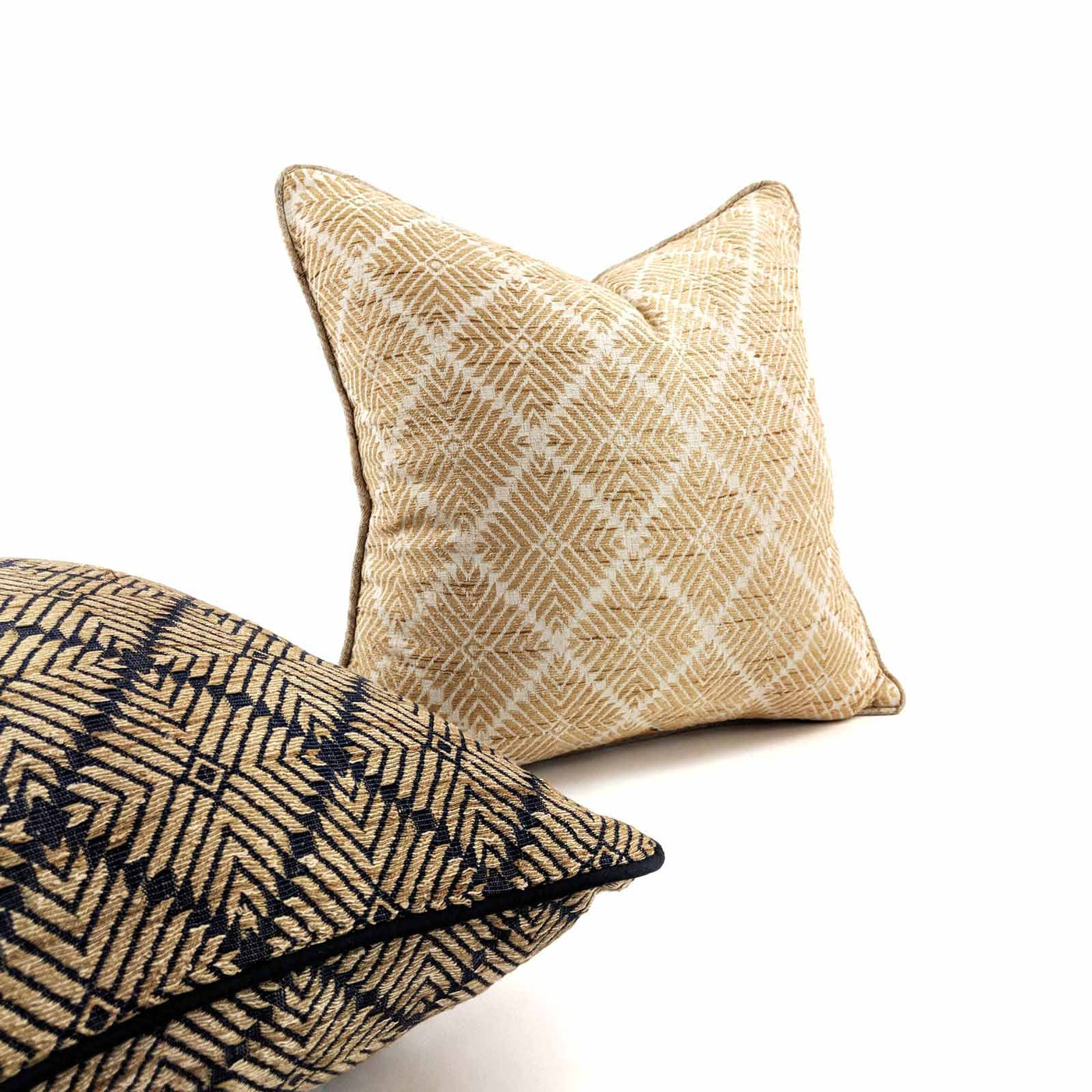 Phulkari Natural Cushion Medium 18"