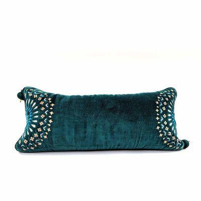 Drawing inspiration from the middle east, we created the Kilim Collection from rich velvets, flower motifs and intricate applique and embroidery work