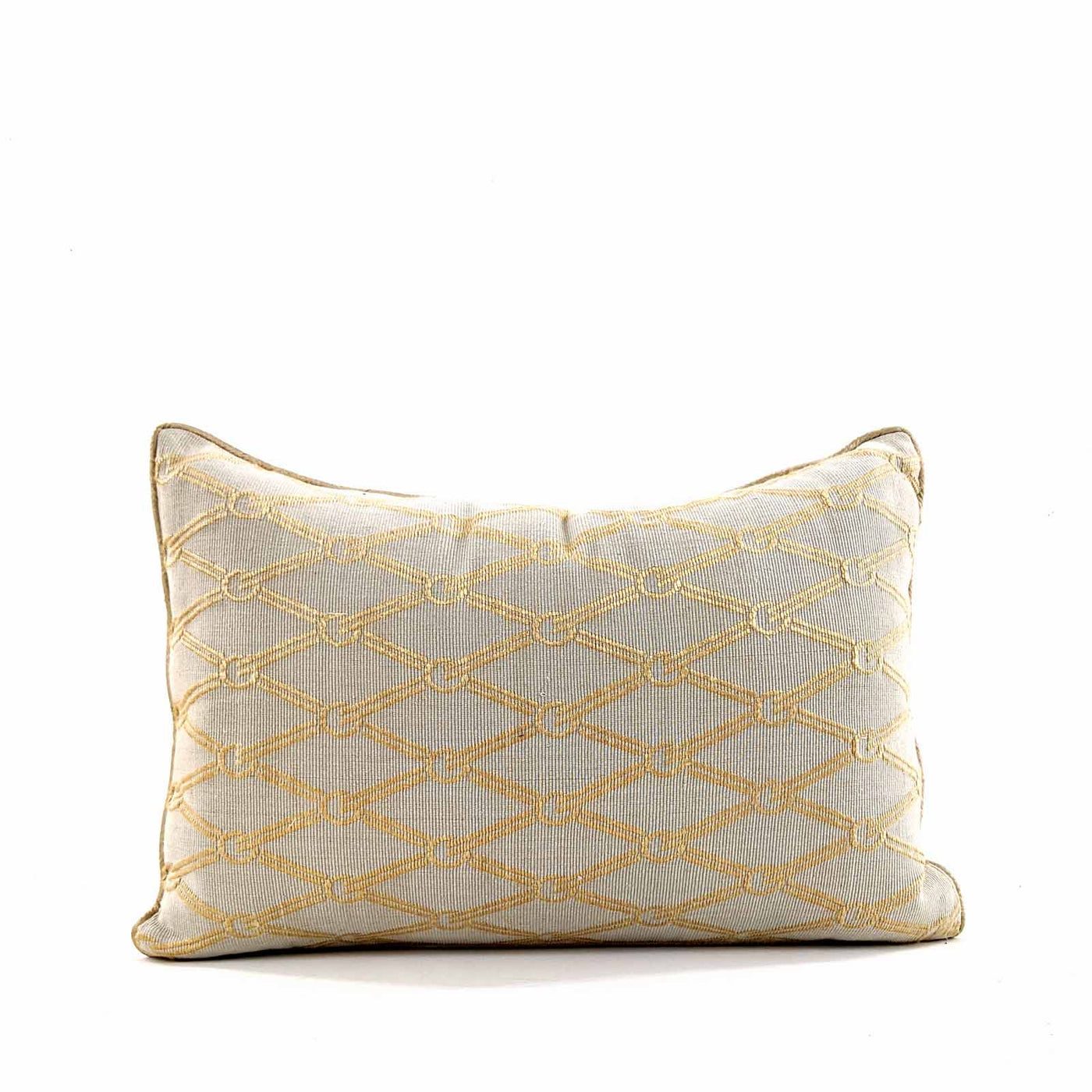 A bold weave, the metal horsebit, hand quilting and leather accents bring Equestrian Lifestyle effortlessly into the living area