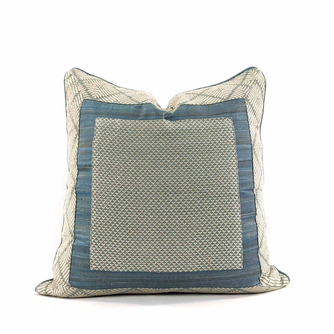 The Phulkari tradition of Punjab, presented in a modern palette in an ageless geometric layout