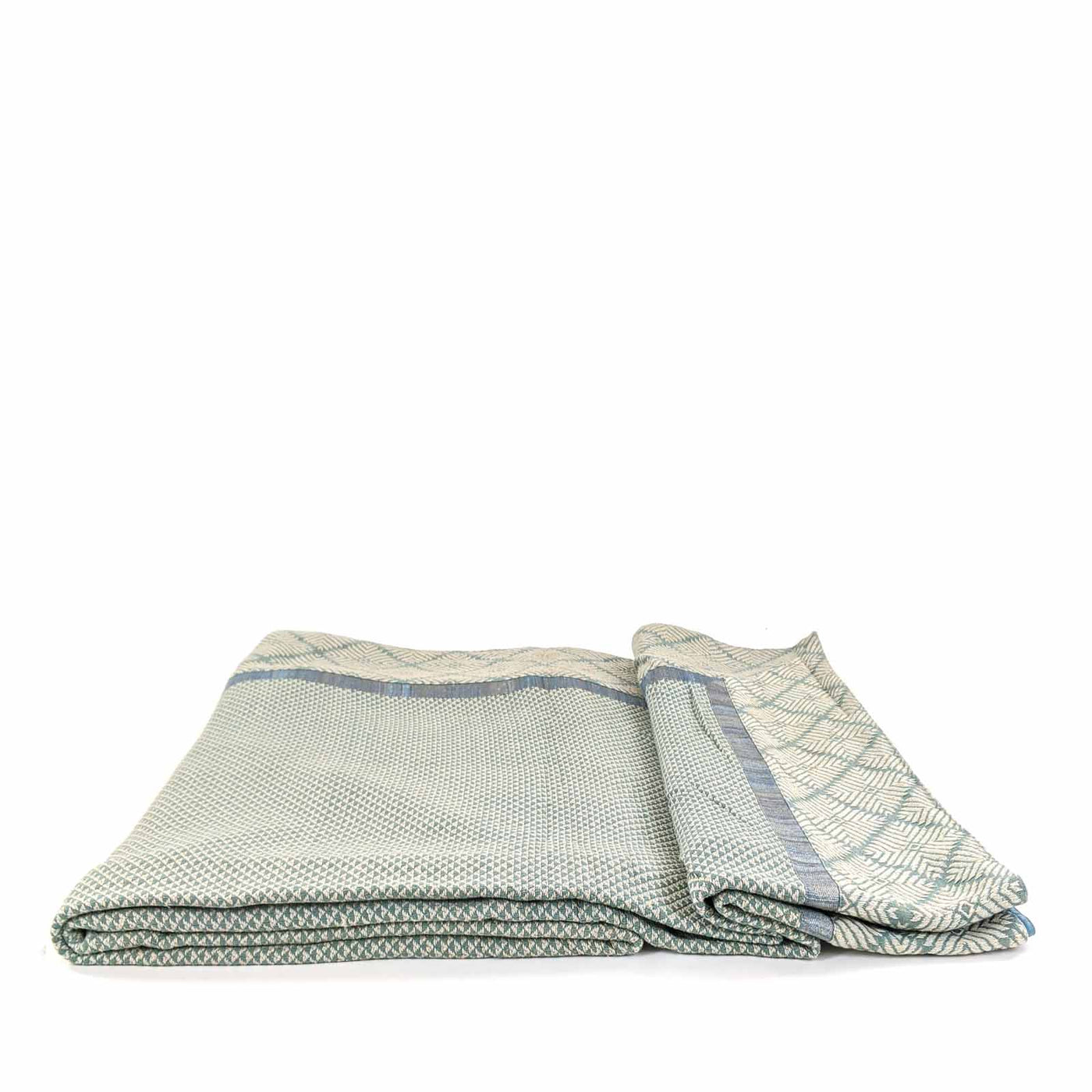 The Phulkari tradition of Punjab, presented in a modern palette in an ageless geometric layout