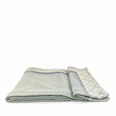 The Phulkari tradition of Punjab, presented in a modern palette in an ageless geometric layout