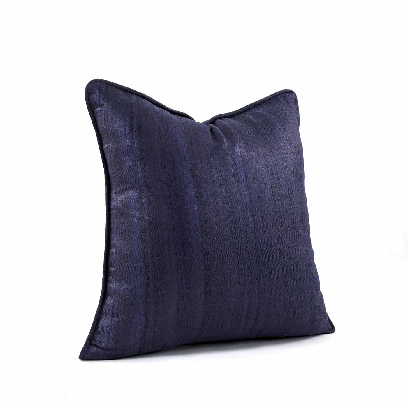 Herringbone Twill Navy Medium 16"