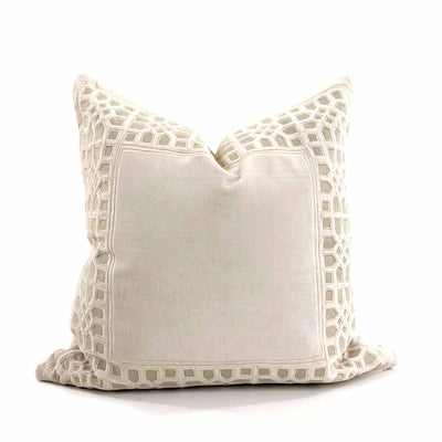 Grids and Borders. Create a textural look with crisscrossing grids, or a confident sense of luxury with bold borders