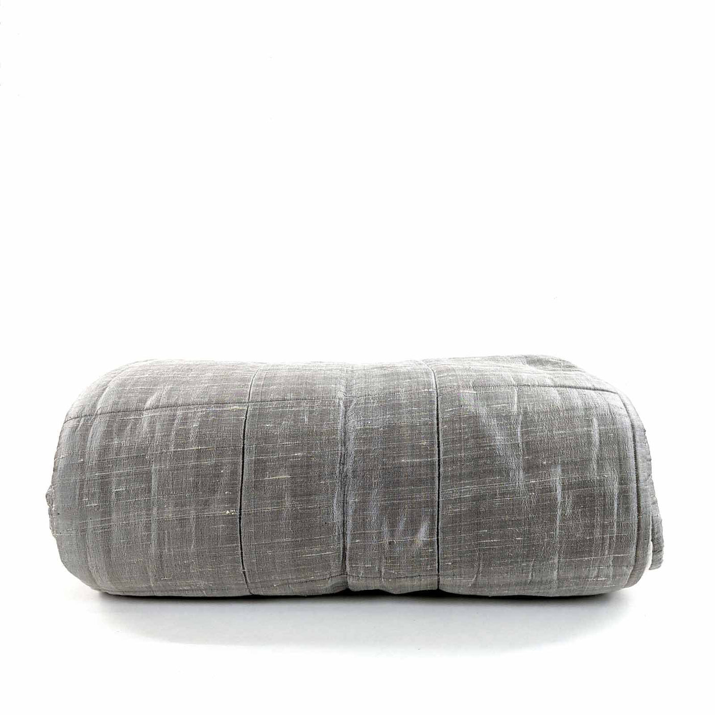 Quilted Bed Spread Silver Large 96"