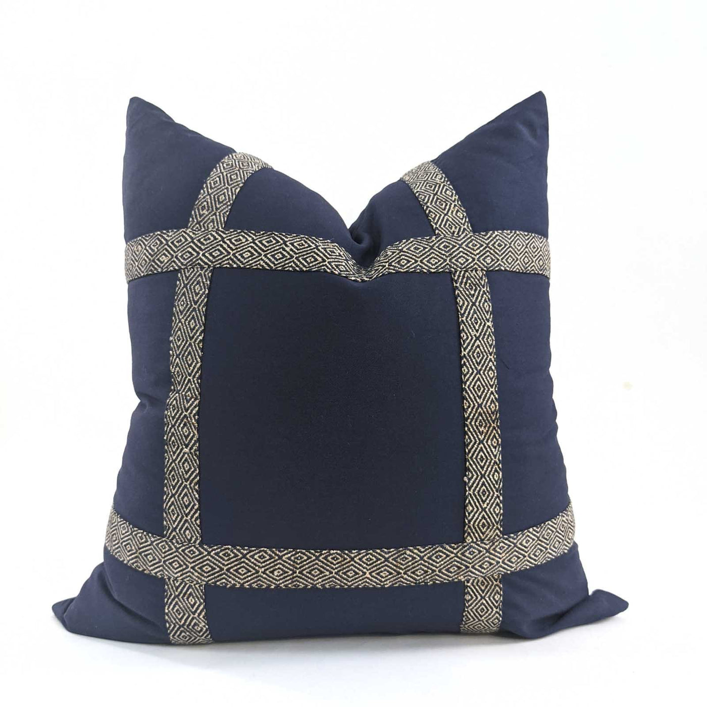Grids and Borders. Create a textural look with crisscrossing grids, or a confident sense of luxury with bold borders