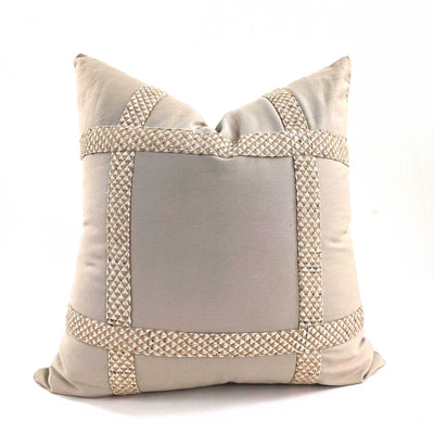 Grids and Borders. Create a textural look with crisscrossing grids, or a confident sense of luxury with bold borders