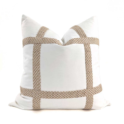 Grids and Borders. Create a textural look with crisscrossing grids, or a confident sense of luxury with bold borders