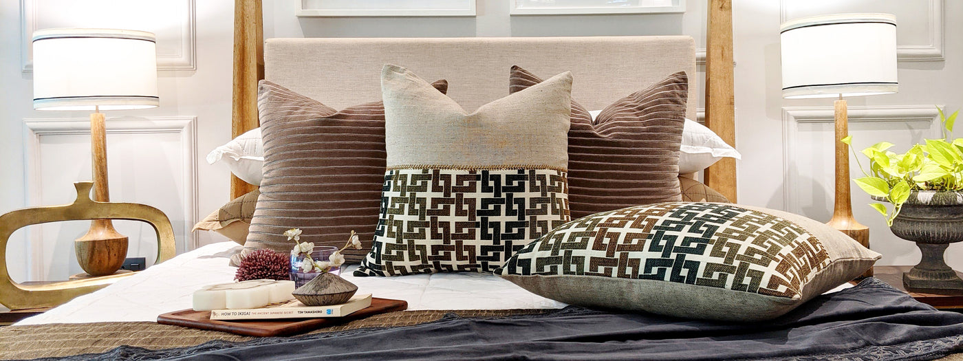 Lattice Linen Bedding